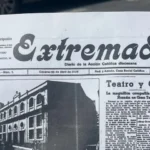 Foto del Periódico de Extremadura sobre Leoncia, la mujer del periódico de Cáceres que conquistó la ciudad sin saberlo
