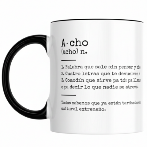 Taza Sublimada Acho Extremeña Extremeño