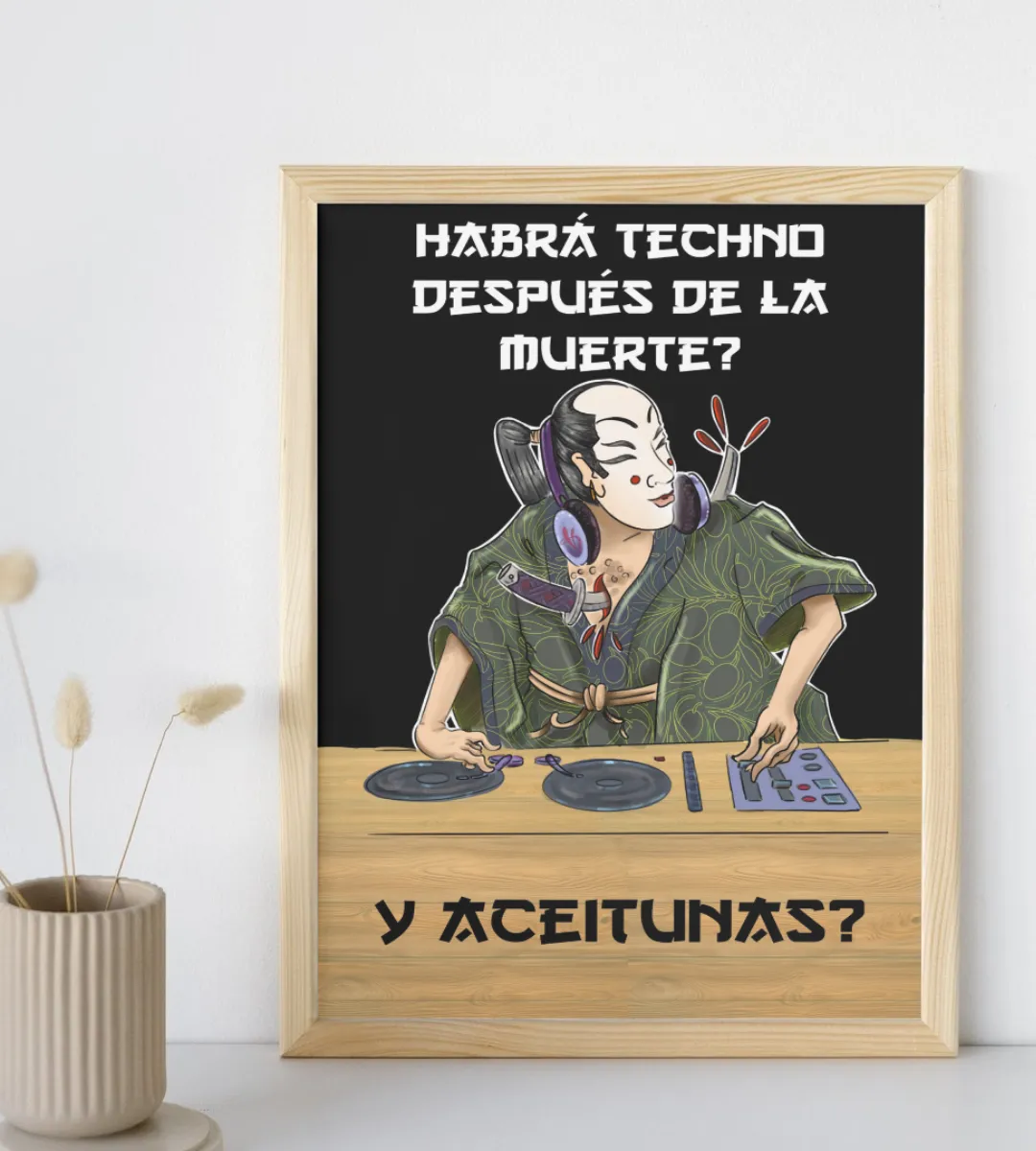 Lámina - Habrá techno después de la muerte? Y aceitunas?