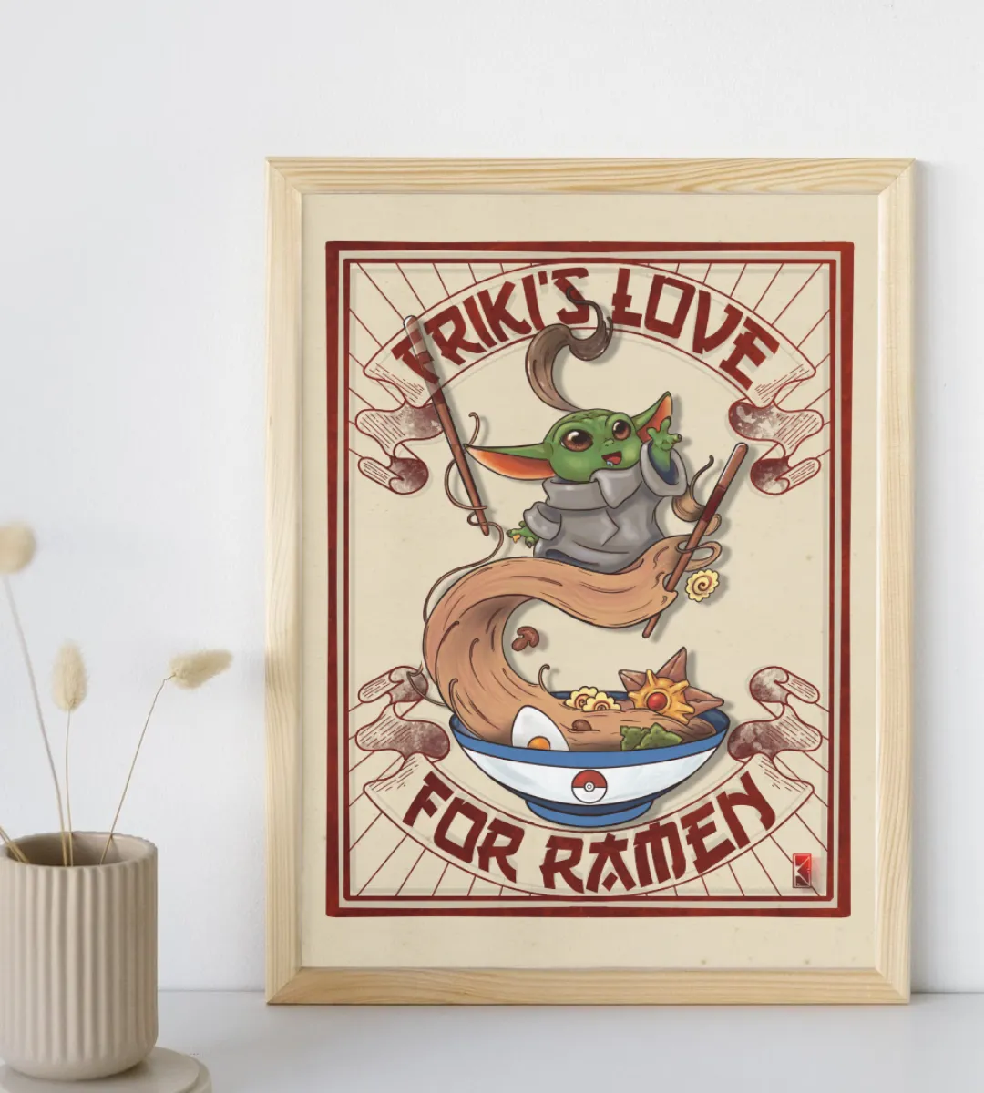Lámina - Friki's Love for Ramen