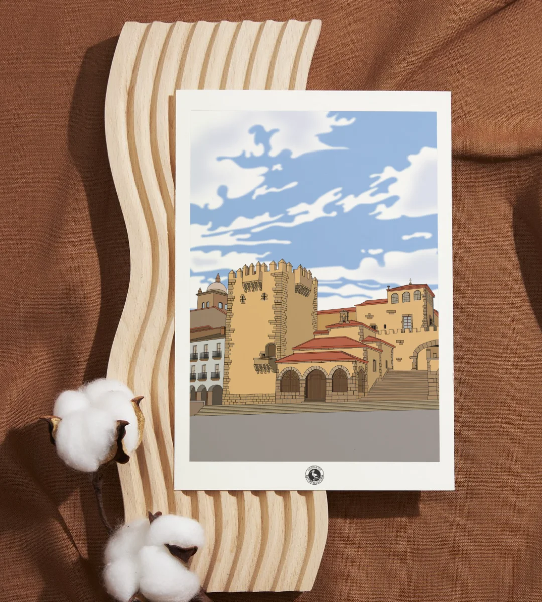 Lámina - Torre de Bujaco (Cáceres) - Imagen 3