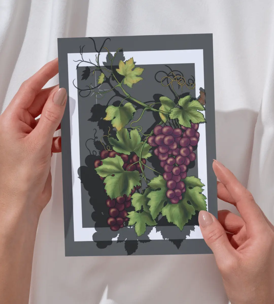 Lámina ilustrada Extremadura tierra de experiencias diseñada por Mijina con detalle ampliado de la ilustración principal y sus escenas.