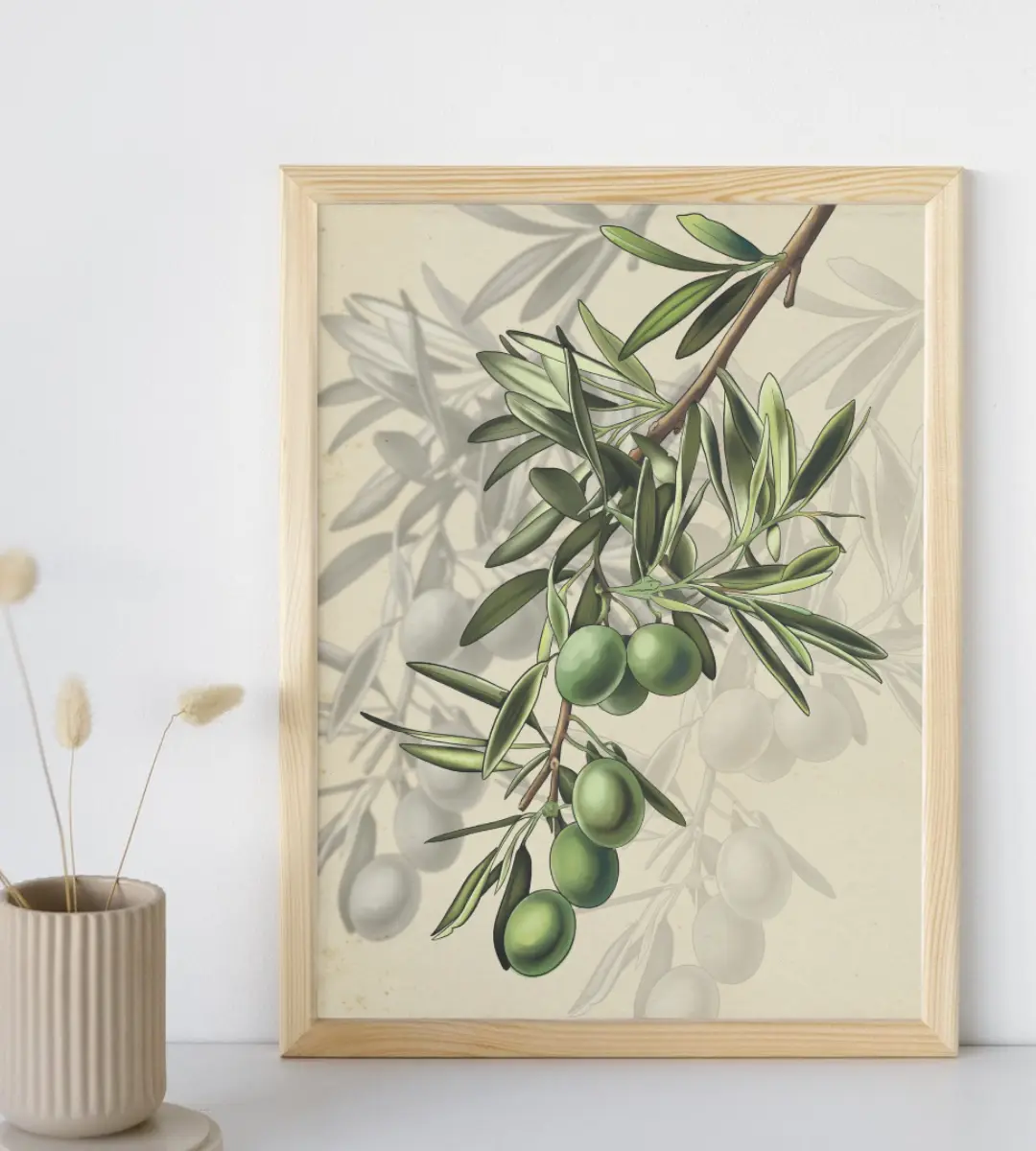 Lámina ilustrada Extremadura tierra de origen diseñada por Mijina en vista general sobre fondo neutro, mostrando todo el diseño.